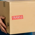 thumbnail image 4 of USHOBE 2 Rolls Fragile Warning Label Stickers Clear Large Font Text for Safe Transportation of Goods, 4 of 5