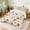 Cream Peach, variant on Erosebridal Lion Twin Comforter Sets for Boys Girls, Safari Animals Bedding Set, Polka Dots Reversible 2pcs 1 Comforter and 1 Pillowcase