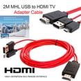 thumbnail image 2 of MHL Micro USB to HDMI 1080P HD TV Cable Adapter for Android Phone, 2 of 6