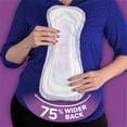 thumbnail image 6 of Poise Fresh Protection Overnight Female Incontinent Pad Overnight 5.3 Inch Length 54943, 22 Ct, 6 of 6