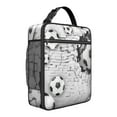 thumbnail image 1 of Team Sports Lunch Box Gift Set - Insulated Cooler Bag for Baseball, Football, Basketball, Volleyball Fans - Personalized Team Meal Tote Idea, 1 of 6