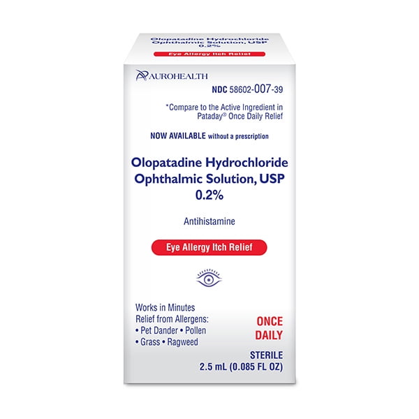Olopatadine Hydrochloride Ophthalmic Solution, USP 0.2 2.5 mL