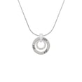 thumbnail image 2 of Delight Jewelry Silvertone Godmother Eternity Ring Joy Ring Charm Necklace, 18", 2 of 4