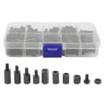 thumbnail image 3 of Multifunction Nylon Standoff Kit Hex Screw Nut, Nylon Screw Kit, For Mechanics Industrial Black, 3 of 8