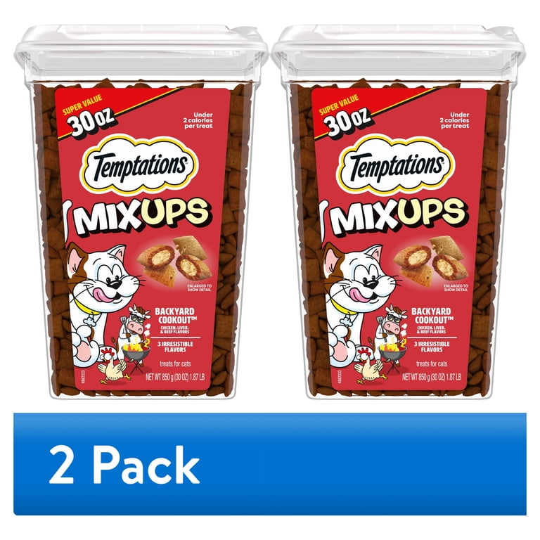 Backyard Cookout Crunchy & Soft Cat Treats, 2 Pack photo 1