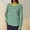 Green, variant on YVNAURA Boat Neck Striped Long Sleeve T Shirts for Women Loose Fit Casual Basic Pullover Tees Lightweight Soft Stretchy Fall Layering Everyday Wear Breton Nautical Top, Orange,L