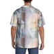 thumbnail image 3 of Fotbe The Cat Looks in the Mirror Camisa Estampada de Manga Corta para Hombre, Casual de Verano, Estilo Playero, Sin Arrugas-X-Large, 3 of 5