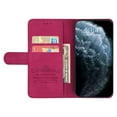 thumbnail image 5 of Dteck PU Leather Wallet Case for Samsung Galaxy A52 with Card Slots Money Pocket Kickstand Shockproof Protective Cover For Samsung Galaxy A52,Winered, 5 of 6