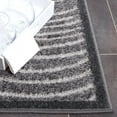 thumbnail image 4 of SAFAVIEH Cottage Tayler Geometric Indoor/Outdoor Area Rug, Grey, 9' x 12', 4 of 8