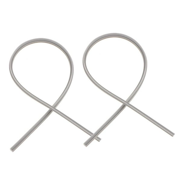 2 Pack Car Boneless Silicone Rubber Frameless Windshield Wiper Refill Strips