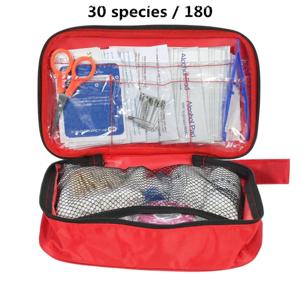 180PCS/Set 30 Kinds First Aid Kit Emergency Bag Home Car Outdoor Guide Kit Walmart Canada