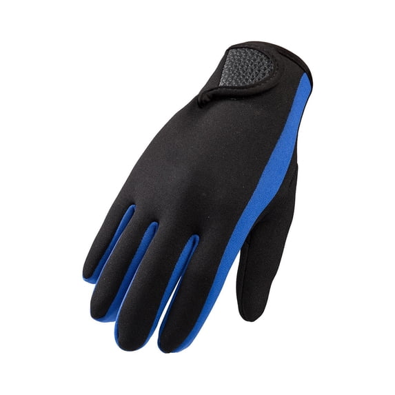Diving Gloves Fashion Winter Water Sports Surfing Snorkeling Dive Swimming Underwater Protection Mittens for Woman Man Blue L