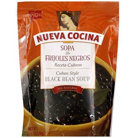 Nueva Cocina Cuban Style Black Bean Soup, 6 oz (Pack of 6) - Walmart.com