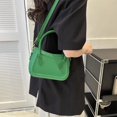 thumbnail image 2 of Bolso de mano para mujer, Bolso de mano de piel sintética, elegante Bolso bandolera (verde), 2 of 6