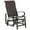 Brown, variant on Resenkos Single Lounger, Metal Mesh Rocker, Lightweight Chair, Comfortable Outdoor Relaxation,Blue