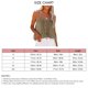 thumbnail image 5 of Camiseta sin mangas para mujer, camiseta sin mangas informal con tirantes finos y botones en la parte delantera, sin espalda, color caqui M, 5 of 5