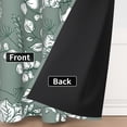 thumbnail image 3 of Tchckioa Boho Floral Blackout Curtains,Thermal Insulated Grommet Window Drapes for Apartment,2 Panels,42x96, 3 of 9