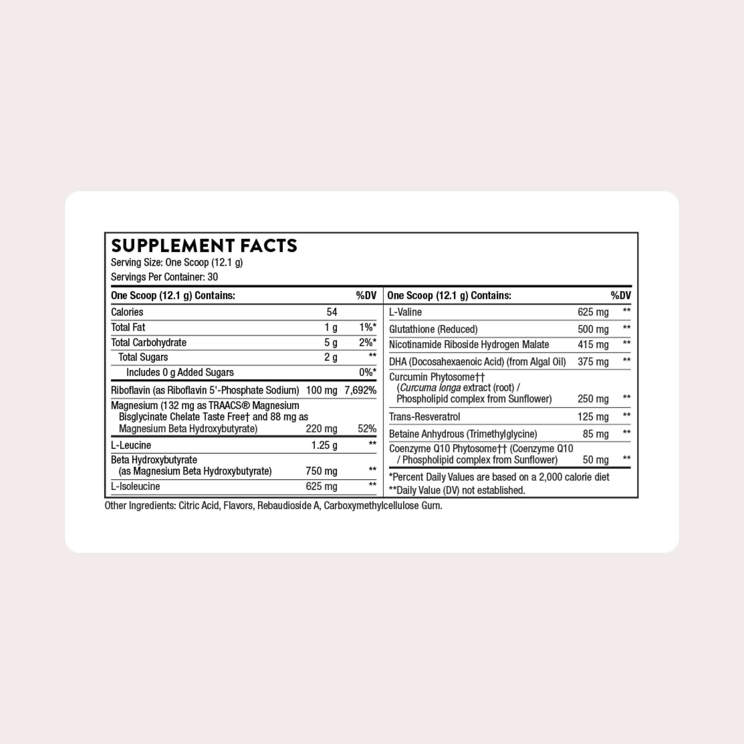 THORNE - SynaQuell+ - Brain Support for Post-Impact - BHB, BCAAs, CoQ10, DHA, & Nicotinamide Riboside - Supports Healthy Brain Structure & Cognition* - NSF Certified for Sport - 12.6 Oz - 30 Servings