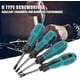 thumbnail image 5 of Juego de 4 destornilladores de precisión tipo U con cabeza triangular Herramienta manual multifuncional Kit de herramientas de destornillador triangular magnético, 5 of 5