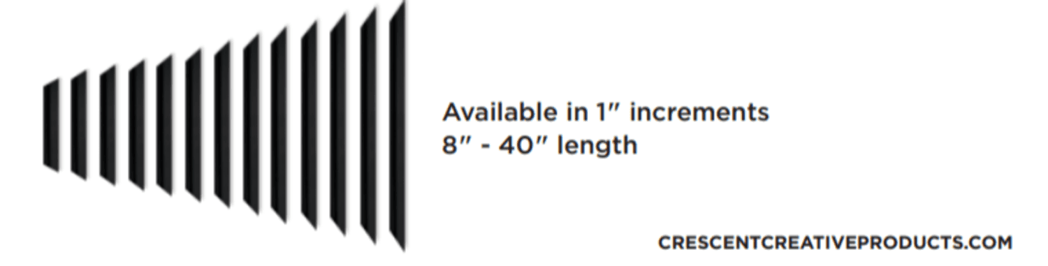 Nielsen Bainbridge 37" Undici Sectional Frame Kit, Metal Picture Hanging Hardware with Round Face, 2 Bars, Matte Black Finish, Easy Assembly, Lightweight