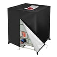 thumbnail image 4 of Tote Cover for 1000L Outdoor 275 Gallon Rain Water Tank 420D Oxford Fabric Barrel Water Tank Protective Cover with Zipper, 4 of 5