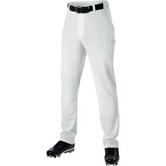 Alleson Athletic C72WHLGX Adult Baseball Pant, White - Large