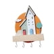 thumbnail image 5 of Perchero de madera para llaves, resistente, decorativo, moderno, con 4 ganchos, para colgar llaves, sombreros, entrada de casa, dormitorio, oficina,, 5 of 9