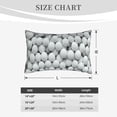 thumbnail image 4 of Fuzoiu golf balls Print Fuzzy Pillowcases, Super Soft Pillow Case Cover with Zipper for Bedroom, Sofa, Couch,Cozy Pillow Shams for All Seasons-14"x20", 4 of 6