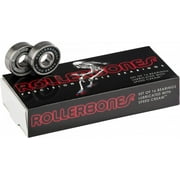 Bones Roller Bones Bearings, 16 Pack of 8mm Bearings - Enough for One Pair of Skates By RollerBones