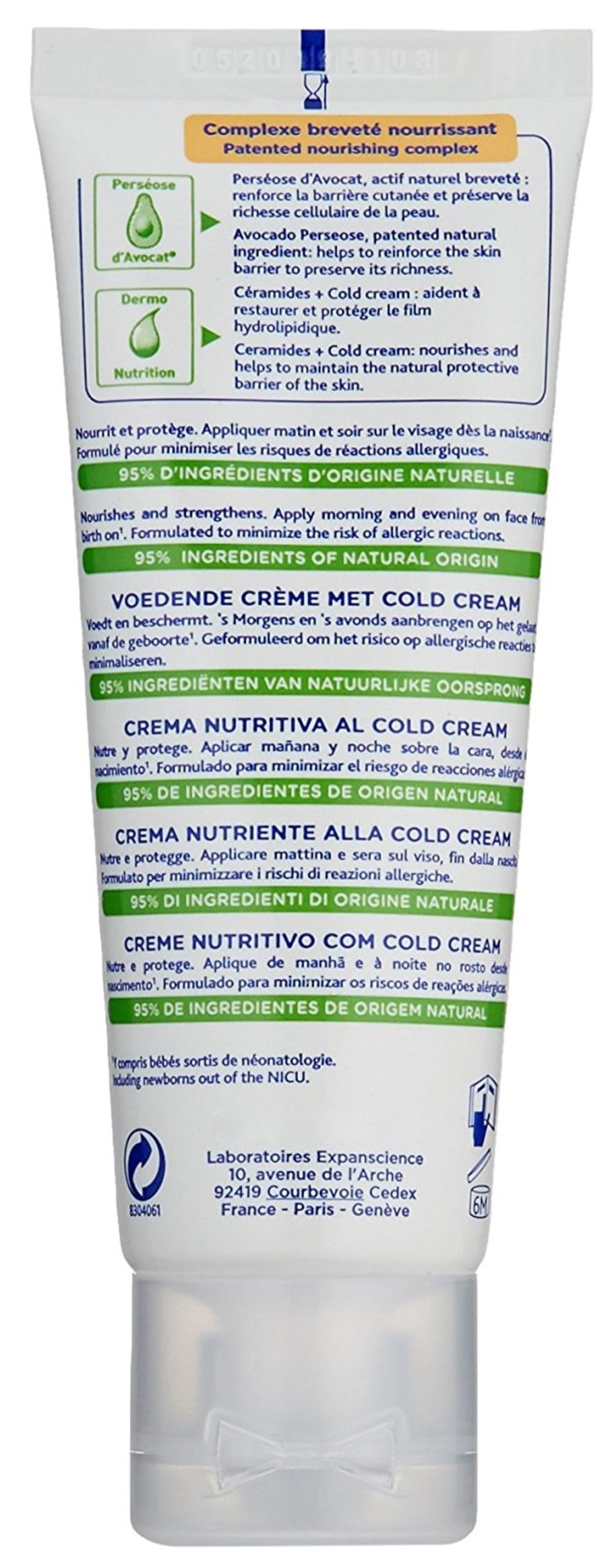 nourishing cream with cold cream