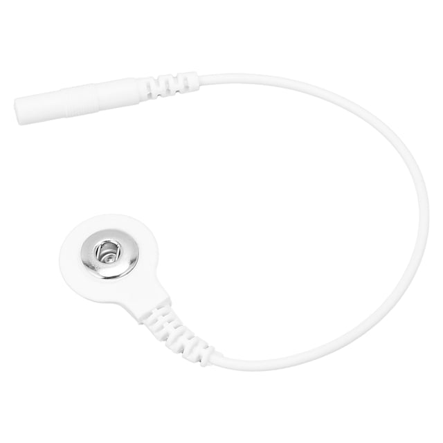 BRI Cable de electrodo portátil, botón, Cable conductor de electrodo para máquina de masaje Digital TENS