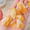 thumbnail image 4 of Xiao Hua Piedra cruda de cristal amarillo natural de 100 g, piedra de aromaterapia de 2-3 cm de tamaño, piedra triturada de expansión, adorno decorativo para bonsái, piedra cruda., 4 of 5
