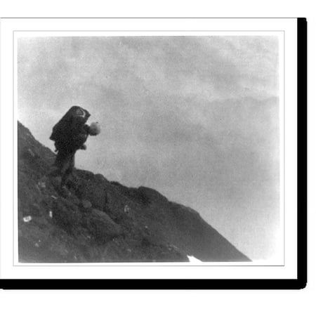 Historic Print, Descent from Mt. Fuji, 16" x 20"