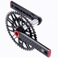 thumbnail image 1 of BUCKLOS Road Bike Crankset 170mm Crank Arm Set Hollow Integrated Crankset 48-32T/50T Shimano Single Chainring Lightweight Strong for Gravel Road, 1 of 7