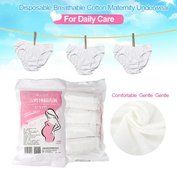 OTVIAP OTVIAP Disposable Maternity Underwear,4 Pcs Disposable