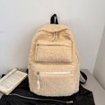 thumbnail image 3 of Mochila para Mujer Computadora Portátil Con Correa Ajustable Múltiples Bolsillos (Beige), 3 of 6