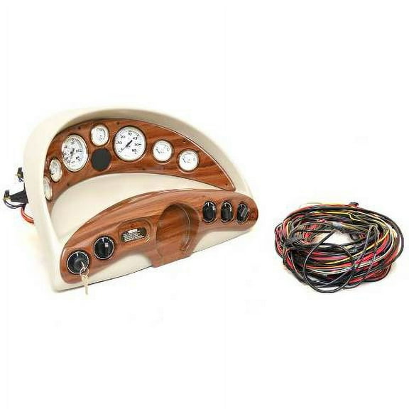 Glastron Boat Dash Panel 025-4438 | 209 GT Mercury Inboard Off-White