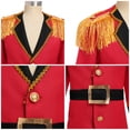 thumbnail image 7 of IDOPIP Kids Prince Charming Costume for Boys Circus Soldier Royal Guard Pirate Halloween Party Dress Up, 7 of 7