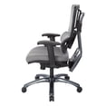 thumbnail image 3 of Vertical Gray Mesh Back Chair with Titanium Base by Office Star, 3 of 4