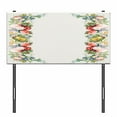 thumbnail image 3 of Victorian Headboard, Rose Garland Pastel Tones Jasmine Cornflower Bouquet Classic Bloom Graphic, Upholstered Decorative Metal Bed Headboard with Memory Foam, Twin Size, Red Yellow Green, by Ambesonne, 3 of 4