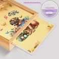 thumbnail image 4 of Mastiff Celebrates Spring and Enjoys a Happy Easter Acrylic Plaque with Wood Photo Frame Box Mastiffs Dog Lover Gifts Idea Light Box - 02001, 4 of 5
