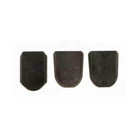 KarParts360 Rear View Mirror Bracket Assortment | 3 Pieces | Made Of Steel | Stick On Attachment Type