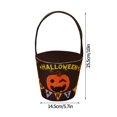 thumbnail image 2 of ¡Autorización! ¡Decoraciones de Halloween! Bolsa de dulces de Halloween, bolsa de Cushaw de araña 3D, cubo de tela portátil, bolsa de dulces para niños, compre 2 y obtenga 3, 2 of 4