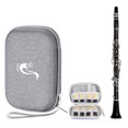 thumbnail image 1 of Cañas Saxo Que Transporta Caja Almacenamiento Caña Cajas Saxofón Impermeable Con Bolsillo Malla para Clarinete, 1 of 9