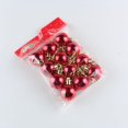 thumbnail image 2 of Bola de Navidad de 3 cm, bola galvanizada, bola con purpurina, adornos para árboles de Navidad, 2 of 5