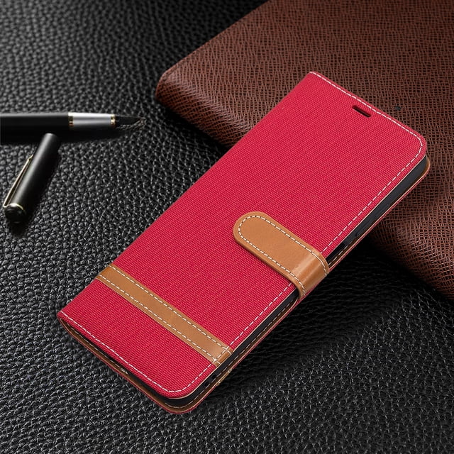 Stylish Leather Flip Cover Wallet Phone Case for Samsung Galaxy A Series Phones - A03S to A71.