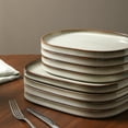 thumbnail image 4 of Stone Lain Cairo 12-Piece Dinnerware Set Stoneware, Service for 4, Grey, 4 of 6