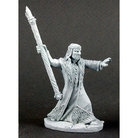 Reaper Miniatures Cirdan, High Elf Wizard #02937 Dark Heaven Unpainted Metal