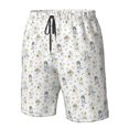 thumbnail image 4 of Fuzoiu Dancing Dogs Print Men's Beach Shorts,Men's Swim Trunks,Quick Dry Board Shorts with Pockets,Men's Bathing Suits for Surfing, Running, and Casual Wear-X-Large, 4 of 6