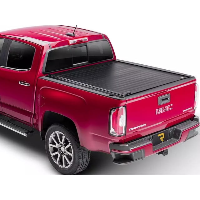 Retrax Tonneau Cover 80422 RetraxPro MX; Manuel Rétractable; Verrouillable à Clé; Noir Mat; Aluminium